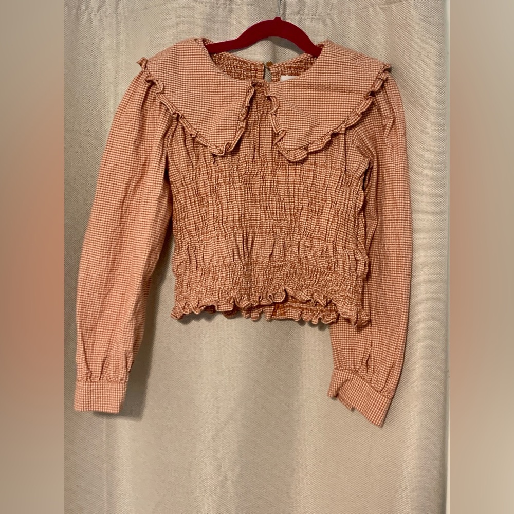 Zara peasant top size 10